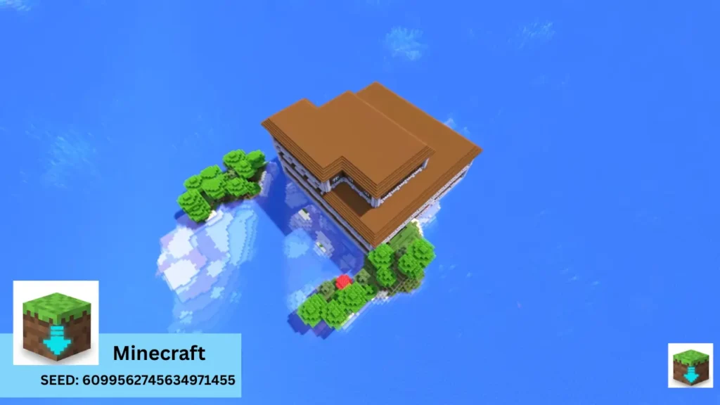 The Mansion Island Challenge seed-6099562745634971455. a mansion in ocean showng